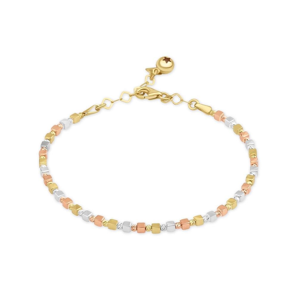 Altın Küp Trend Bileklik