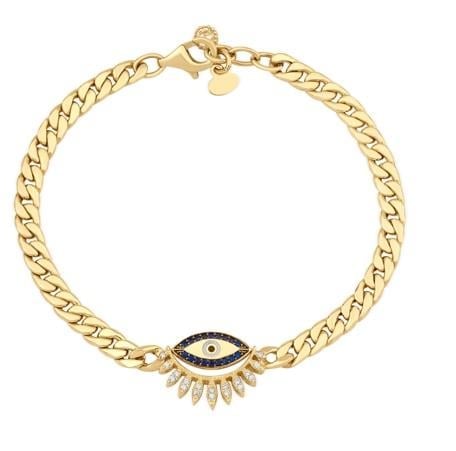 Göz Tasarım Altın Bileklik