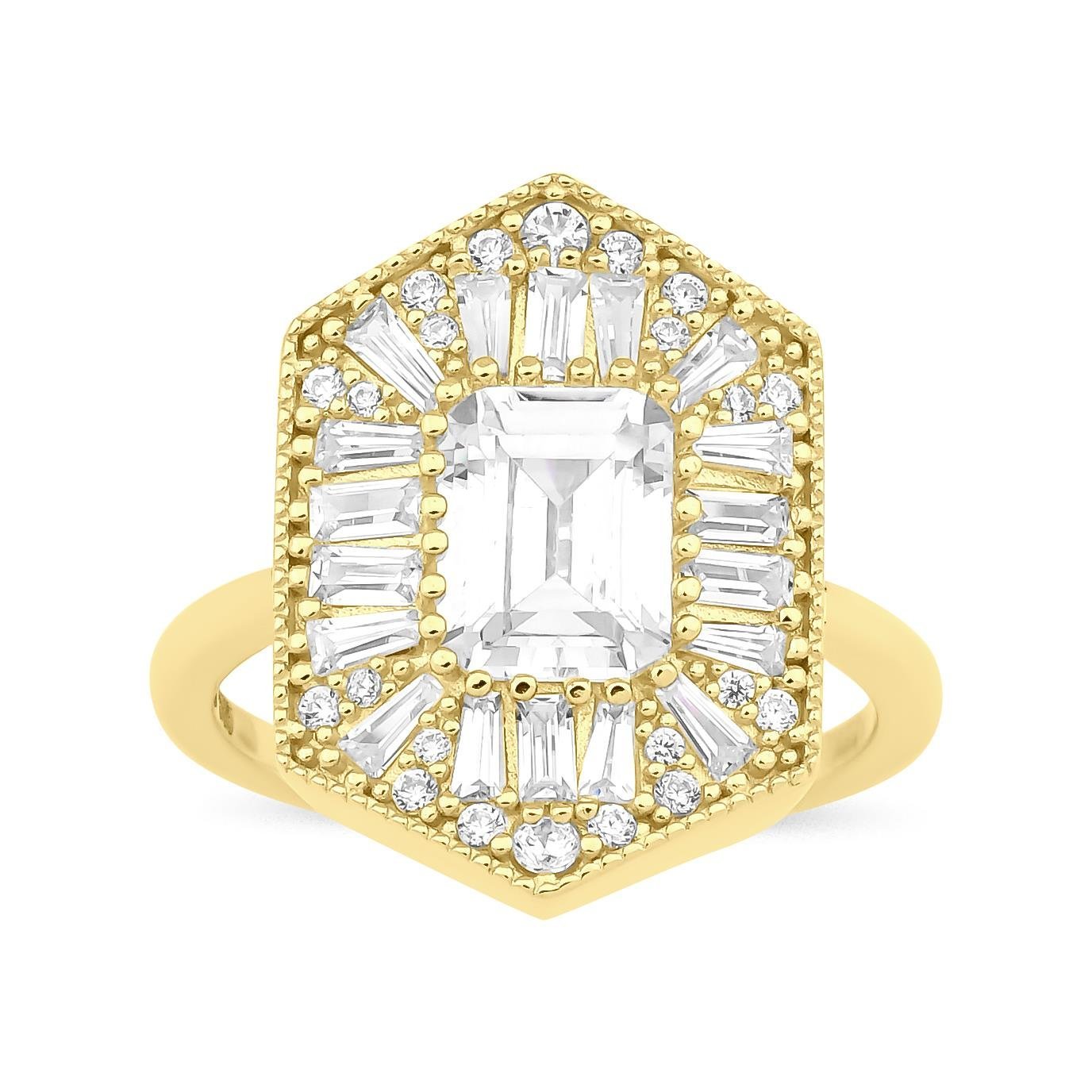 Taşlı Tasarım Yüzük