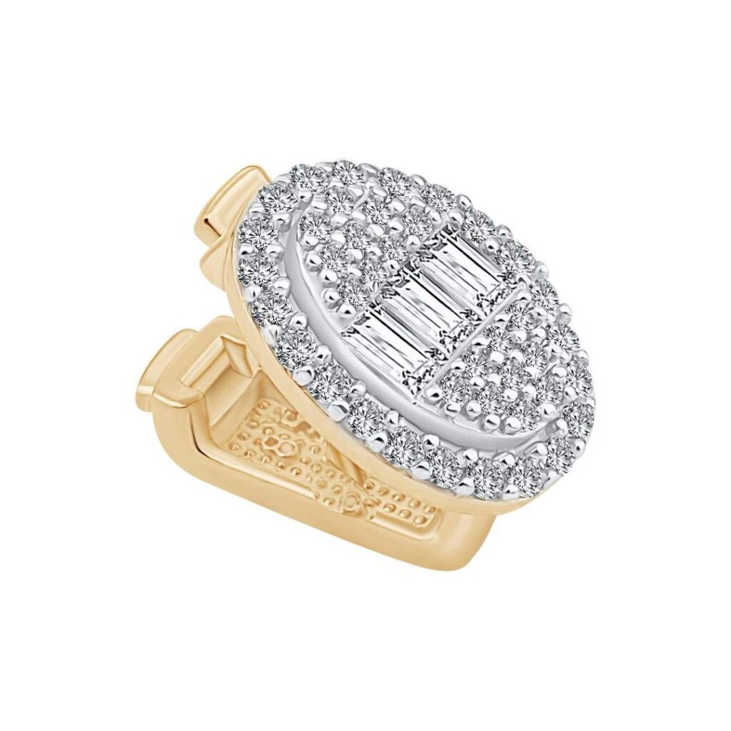 Taşlı Oval 9mm Bileklik Charm