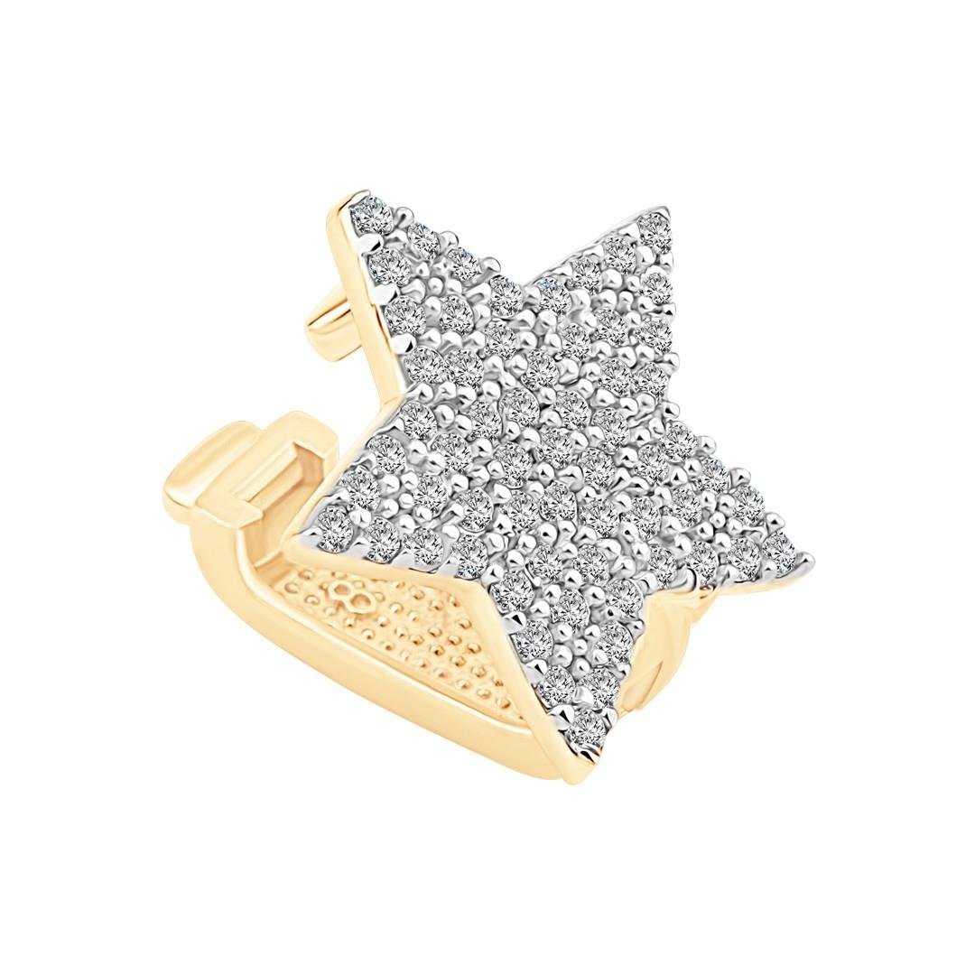 Taşlı Yıldız 9mm Bileklik Charm