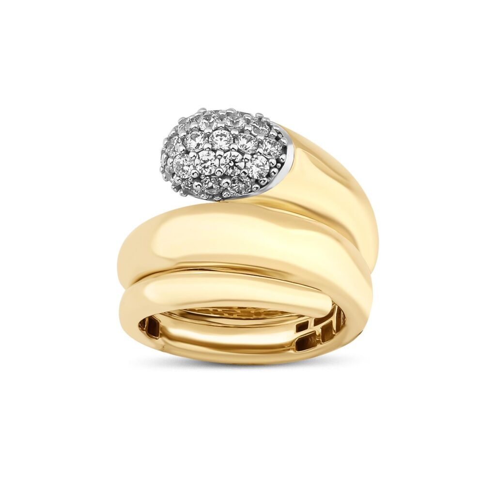 Altın İtalyan Tasarım Yüzük