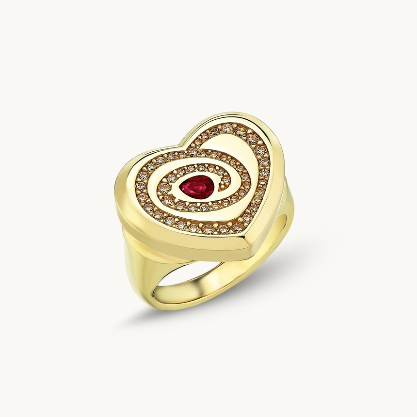 Love & Heart Yüzük