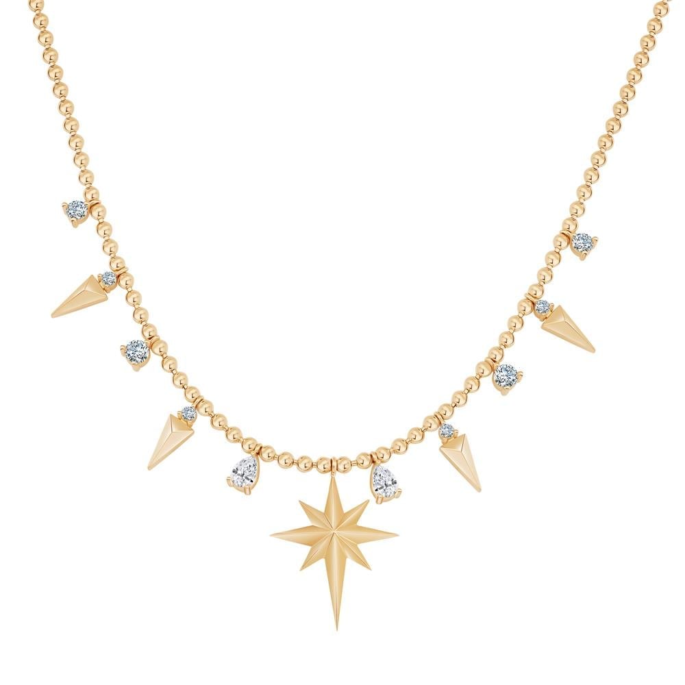 Kuzey Yıldızı Prizma Kolye