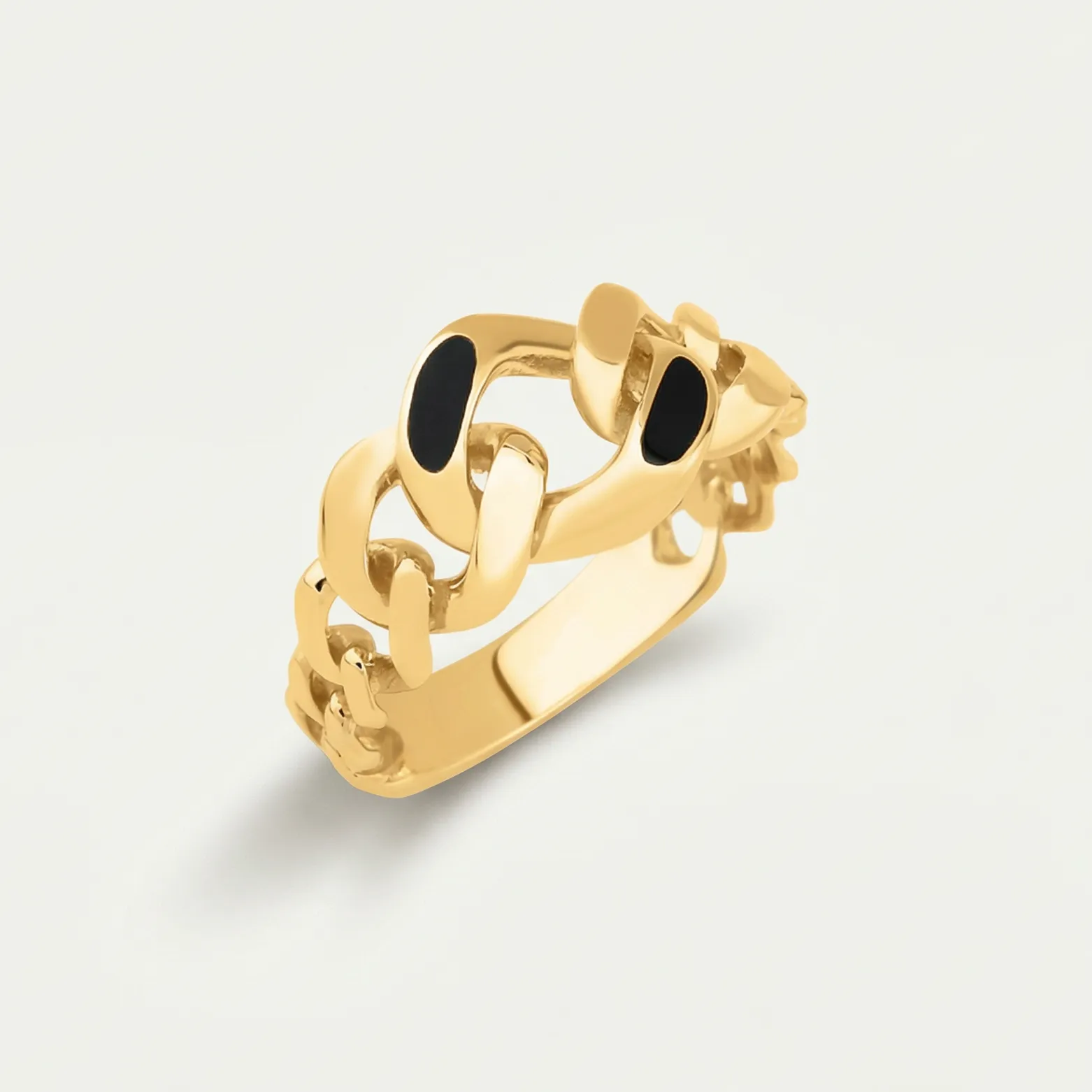 14 Ayar Altın Mineli Yüzük