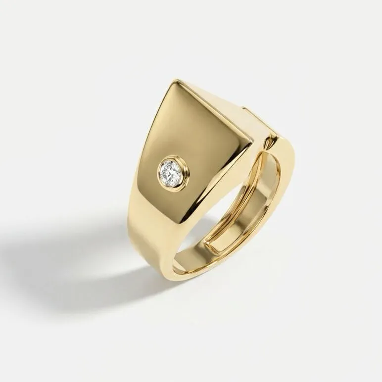 14 Ayar Altın Yüzük